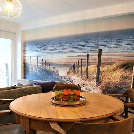 Apartamento Cosy Gezellig App Met Aparte Gastenkamer Op 30meter Privé Garage Koksijde